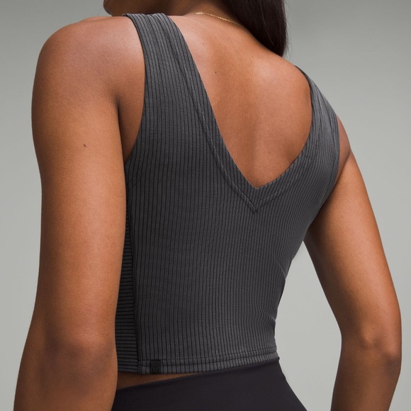 Lululemon Ribbed Softstreme Cropped Tank - Picture 4 of 6